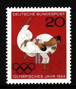 ФРГ, 1964, Летняя Олимпиада, 1 марка